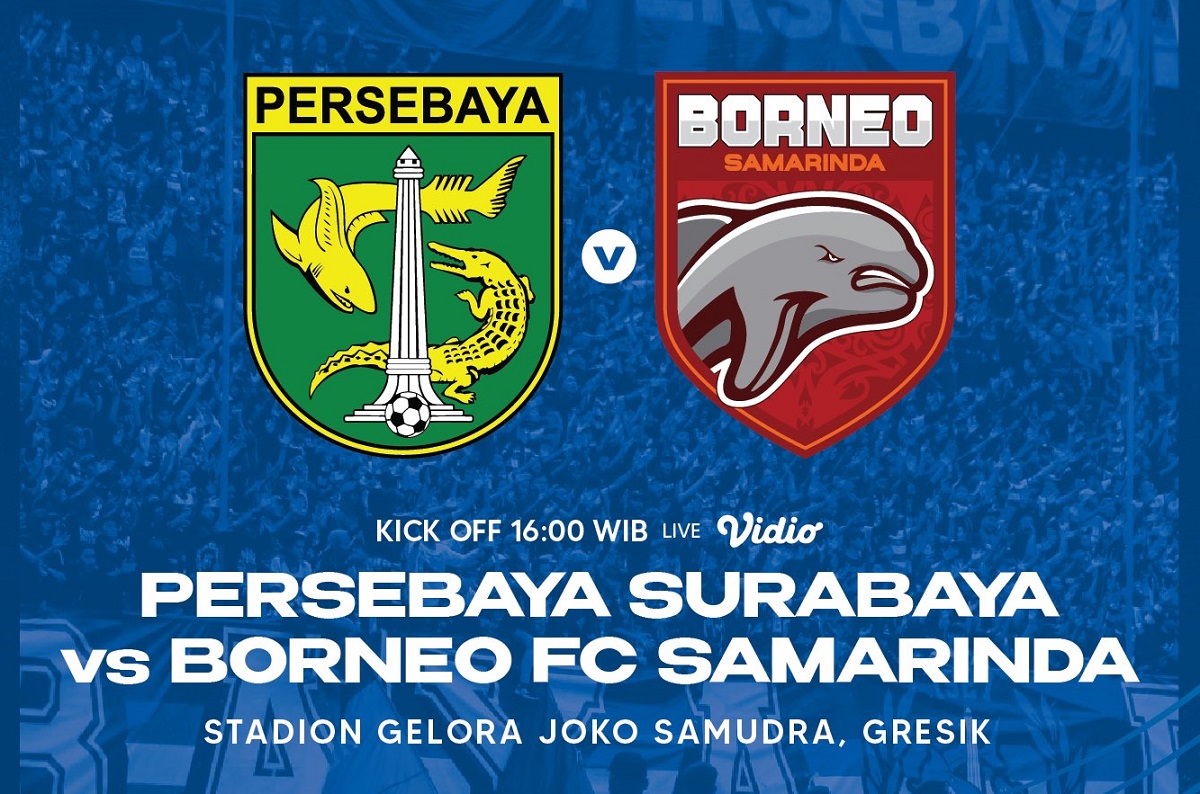 Link Live Streaming BRI Liga 1 2022/2023: Persebaya Surabaya vs Borneo FC