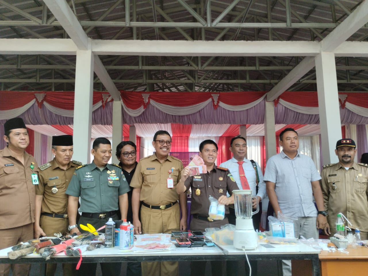 Narkotika Hingga Uang Palsu Dimusnahkan Kejari Kabupaten Tangerang