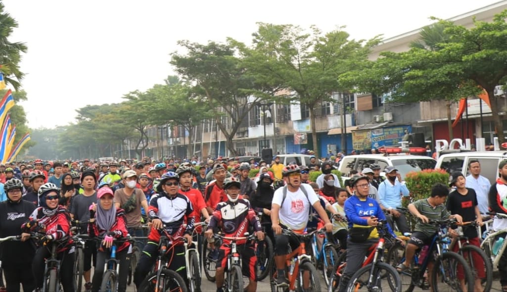 Kumpul Bareng 3.000 Goweser di Panongan Kabupaten Tangerang, Sekda: Sinergitas dengan Warga Harus Terjaga 