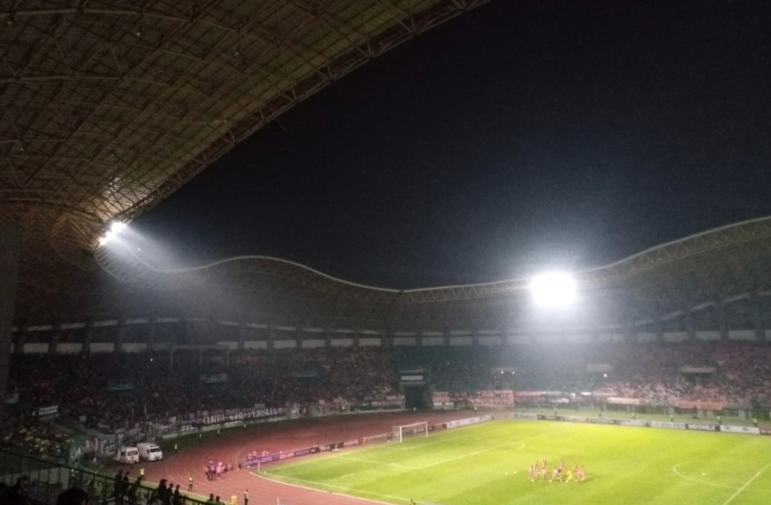 Persija Jakarta Angkat Bicara Soal Lampu Stadion Patriot Bekasi Mati, Saat Pertandingan Melawan Ratchaburi FC