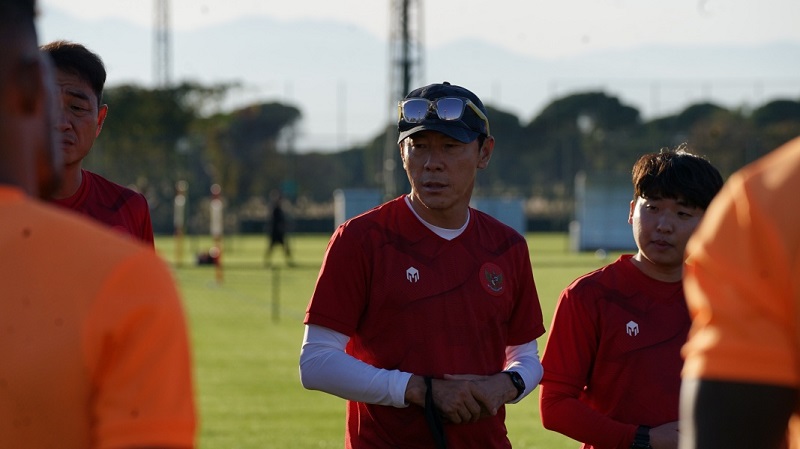 Shin Tae-yong Keluhkan Stadion Belum Dibooking untuk Latihan Timnas, PSSI Angkat Bicara