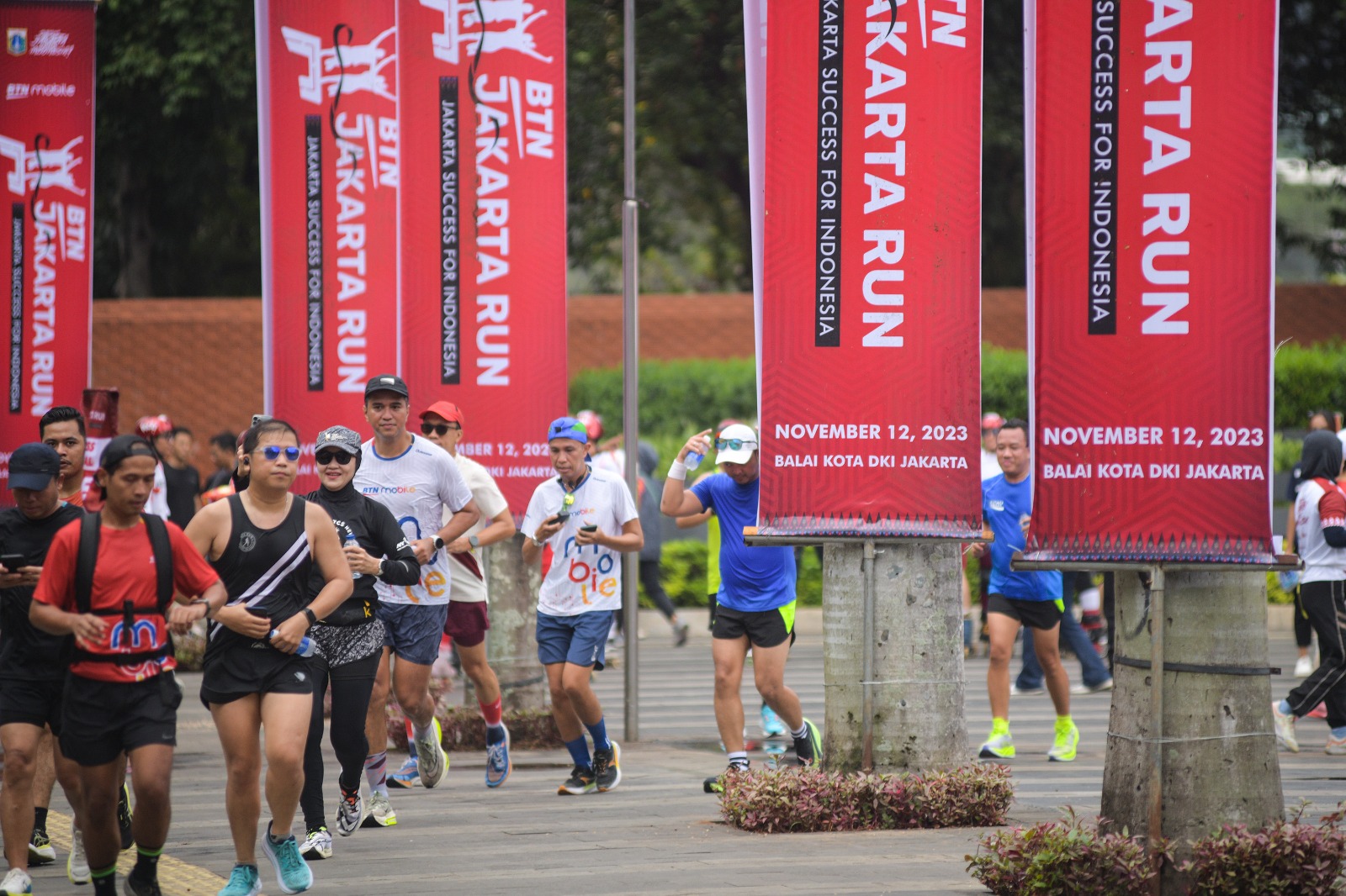 Pelari dari 21 Negara Meriahkan BTN Jakarta Run 2023