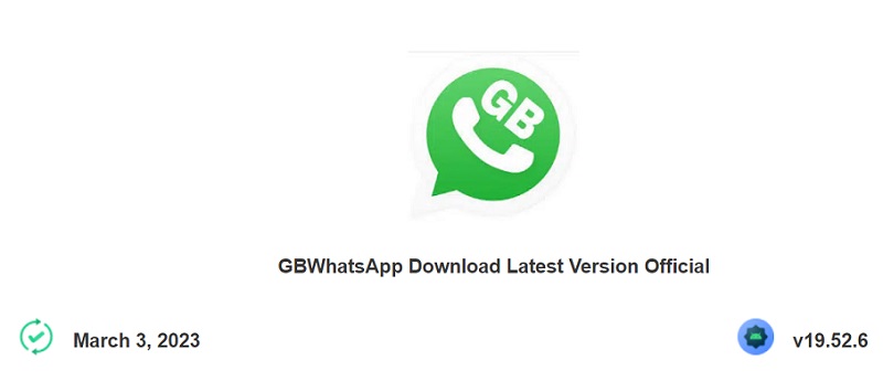 Enteng Banget! Download GB WhatsApp Pro APK v19.52.6 Maret 2023 Cuma 50.4MB, Ada 34 Fitur Unggulannya