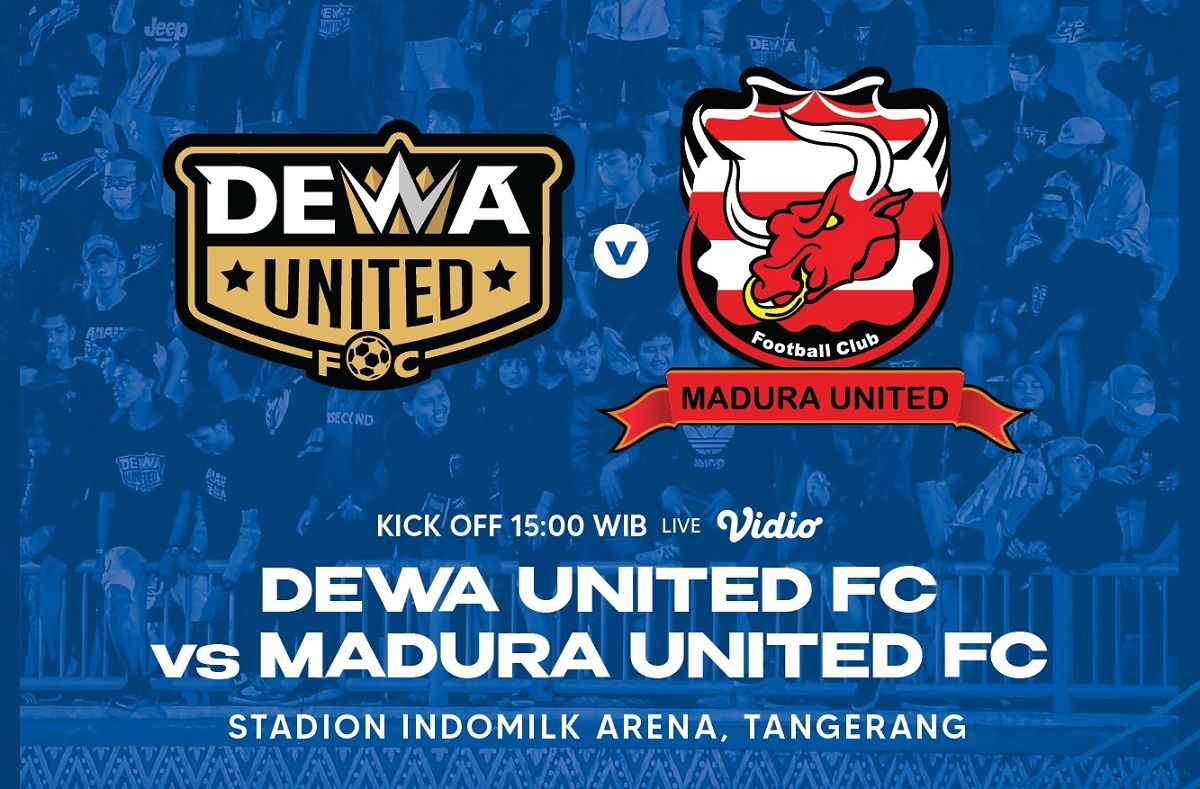 Link Live Streaming BRI Liga 1 2022/2023: Dewa United vs Madura United