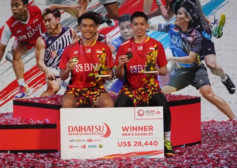 Mengejutkan! Ini Target Fajar/Rian Pasca Sabet Gelar Indonesia Masters 2022
