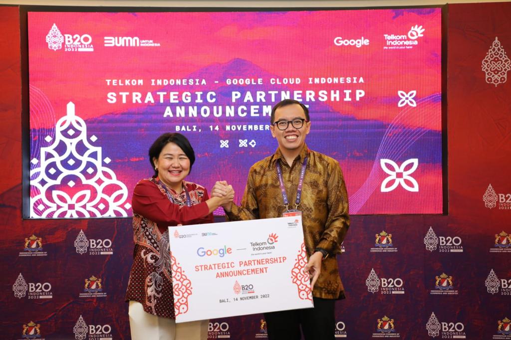 Telkom Indonesia dan Google Cloud Jalin Kolaborasi Strategis