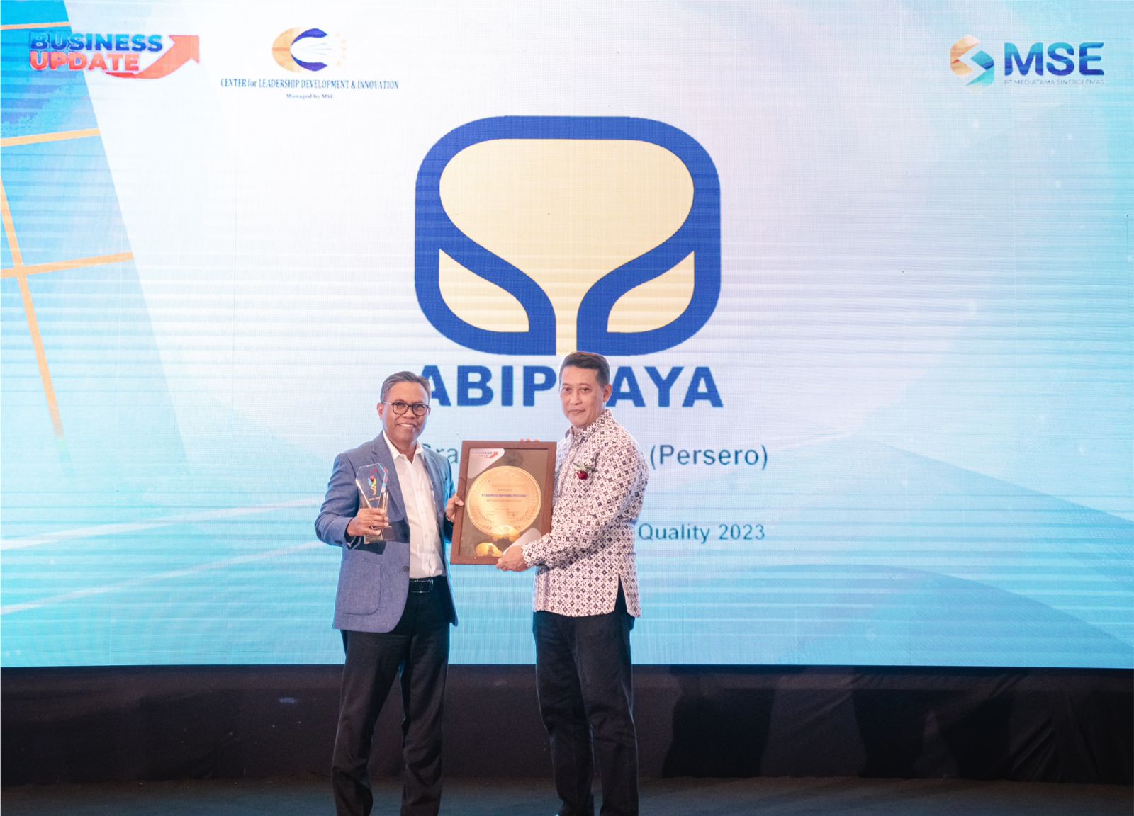 Transformasi Perusahaan, Brantas Abipraya Mendapat Penghargaan di IHCBA Award 2023