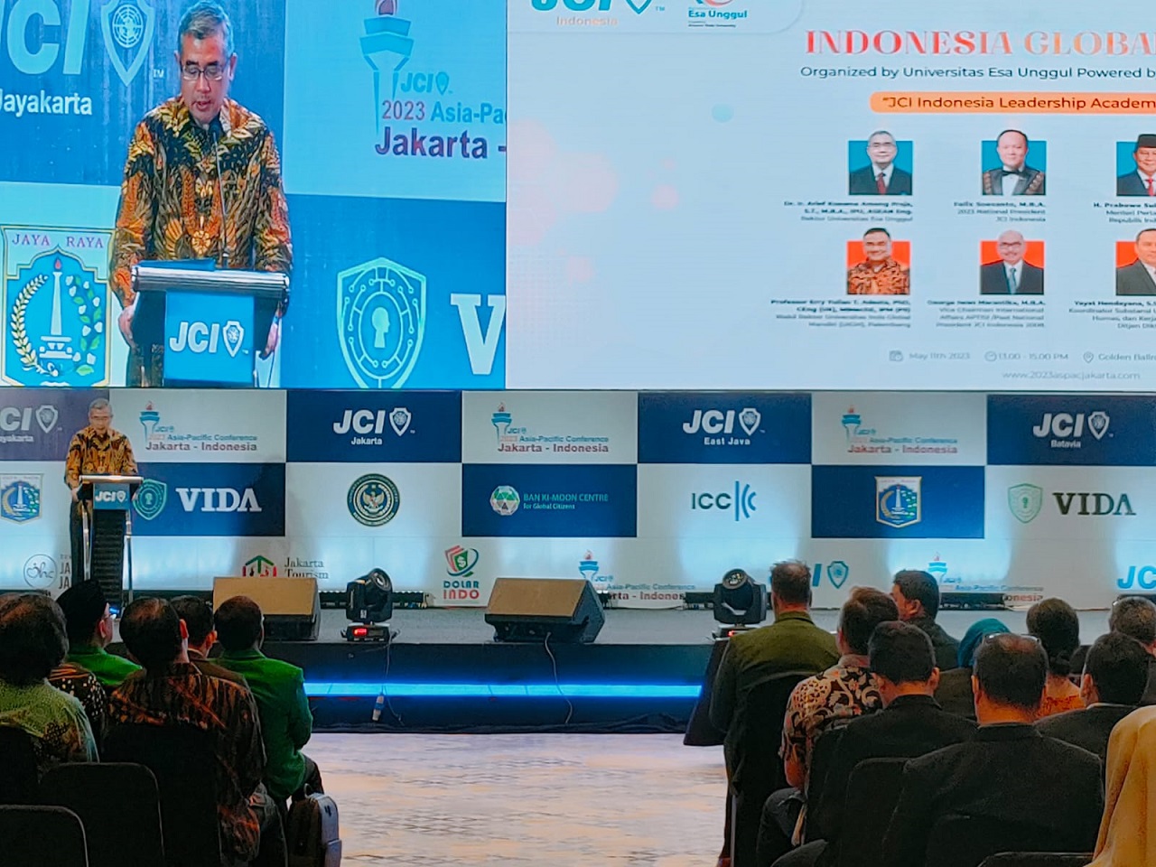 Spesial Tahun ini Universitas Esa Unggul Berkolaborasi dengan Junior Chamber International Indonesia