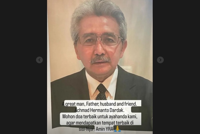 Hermanto Dardak Meninggal dalam Kecelakaan Lalu Lintas, Arumi Bachsin: 'Great Man, Father'