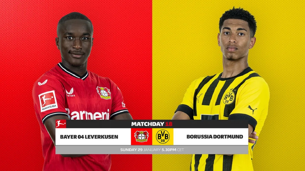 Link Live Streaming Bundesliga 2022/2023: Bayer Leverkusen vs Borussia Dortmund