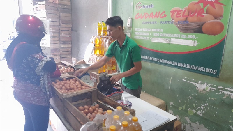 Harga Telur di Bekasi Tembus Rp 32.000 Per Kg, Pedagang dan Masyarakat Teriak
