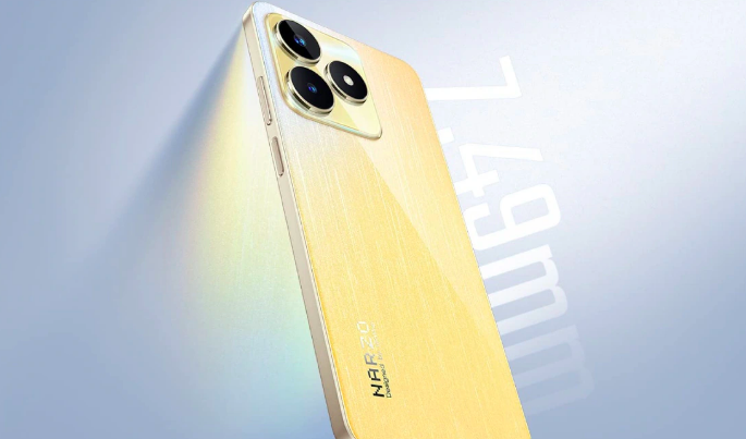Harga Realme Narzo N53 dan Spesifikasinya, Desain Mirip iPhone Menambah Kesan Mewah