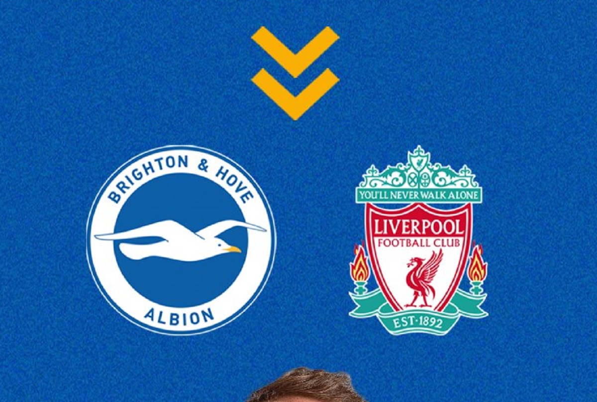 Link Live Streaming Piala FA 2022/2023: Brighton & Hove Albion vs Liverpool