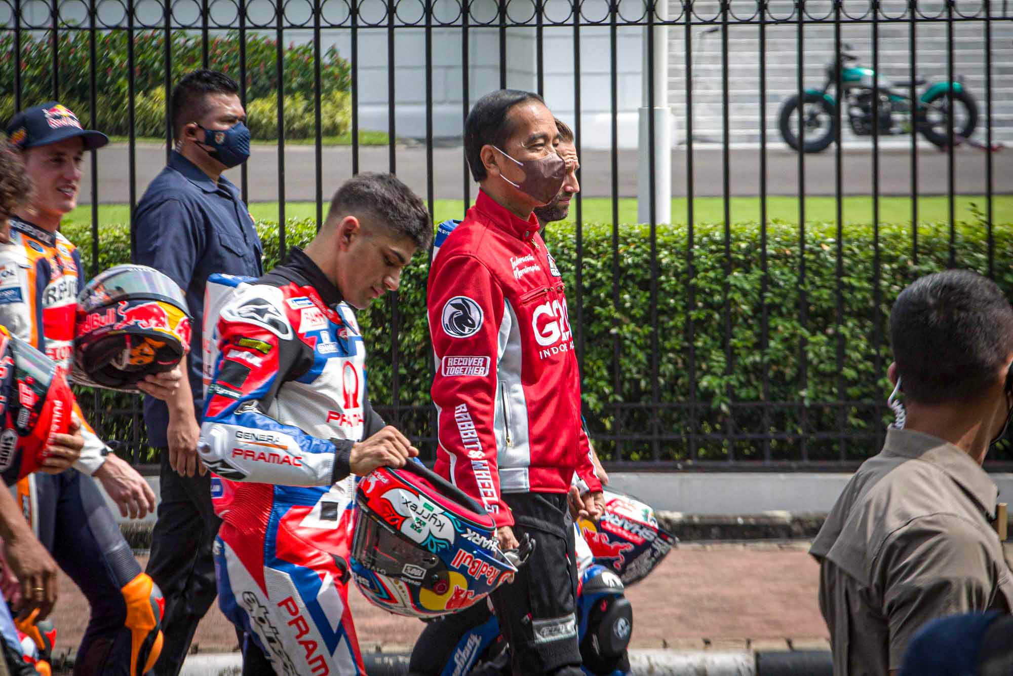 Ngaku Lemes, Alasan Jokowi Tak Ikut Parade MotoGP
