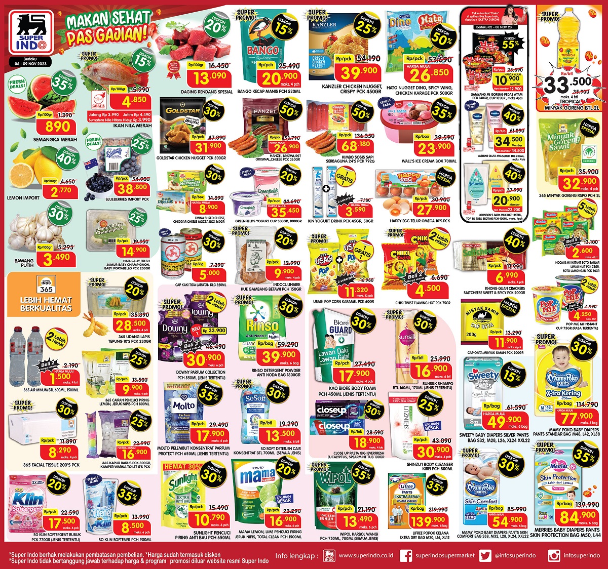 Katalog Promo Superindo 6-9 November 2023: Ikan dan Daging Diskon Heboh