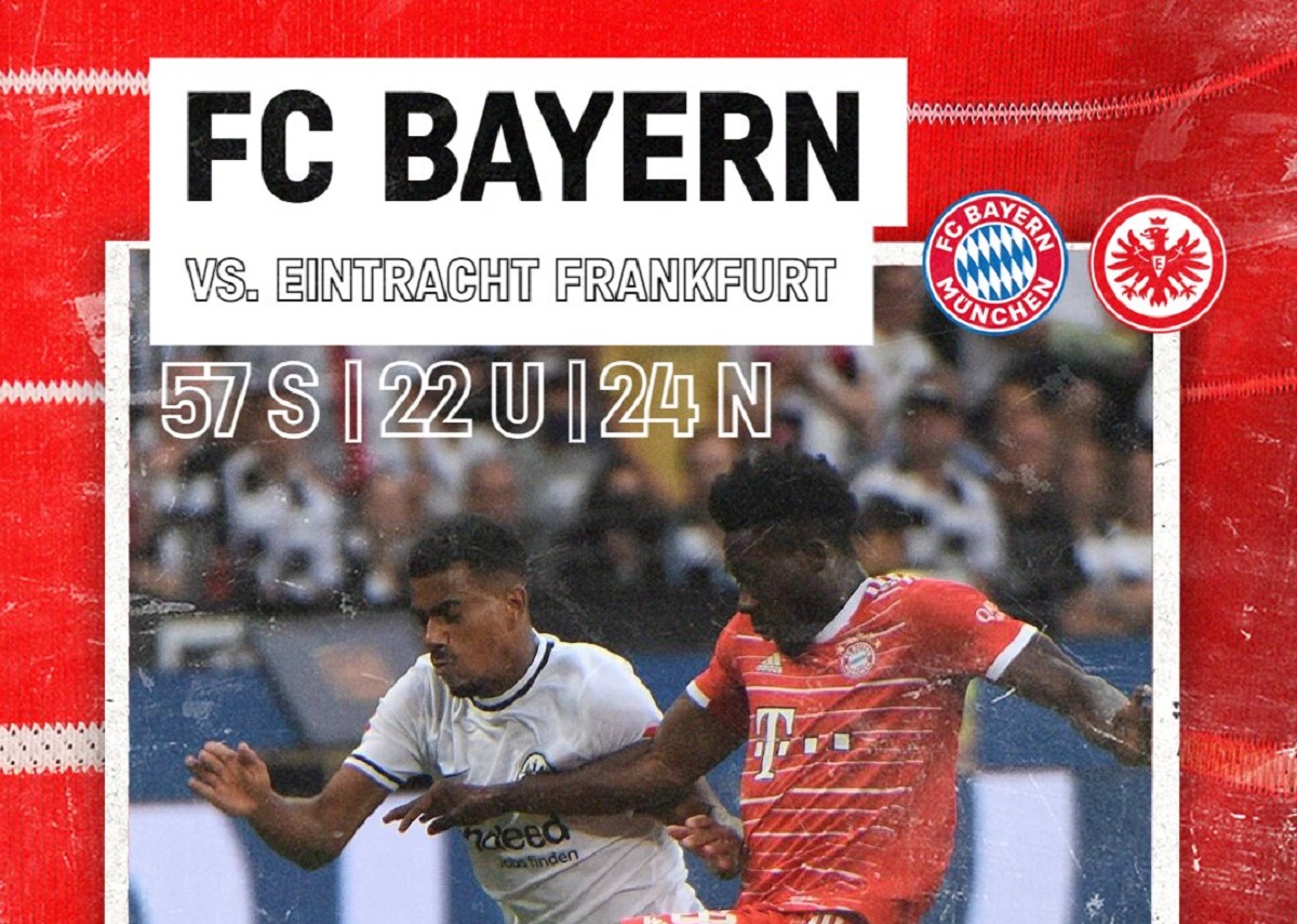 Link Live Streaming Bundesliga 2022/2023: Bayern Munchen vs Eintracht Frankfurt