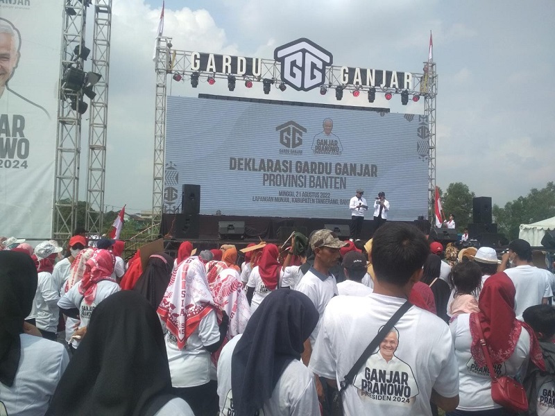 Pengakuan Mengejutkan Relawan Gardu Ganjar yang Deklarasi di Tangerang Bikin Geleng-geleng, Ternyata...