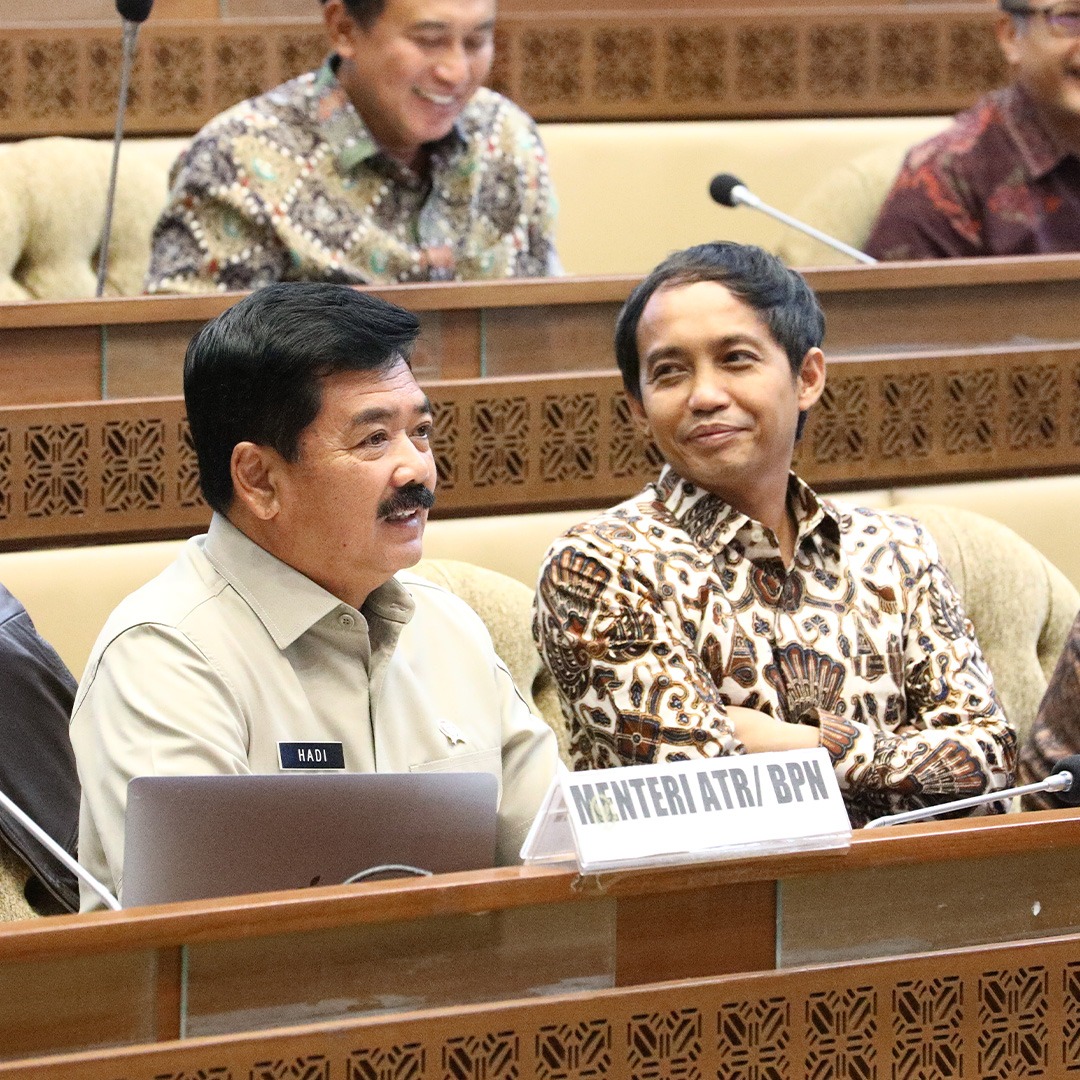 Rapat Kerja Bersama Komisi II DPR RI, Menteri ATR/Kepala BPN Laporkan Tindak Lanjut Panja Pengawasan