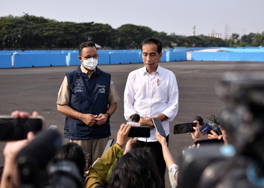 Jokowi Tepis Tudingan Pemerintah Tak Mendukung Formula E: Saya Turun Langsung Cek Kesiapannya