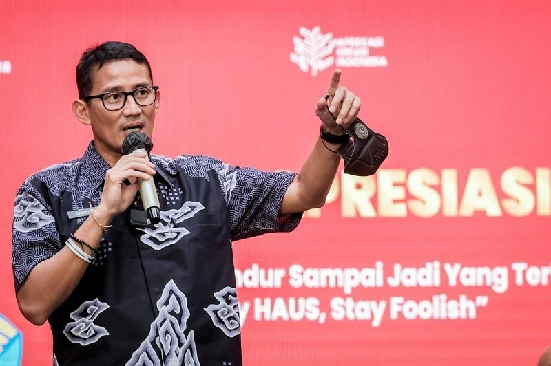 Hadiri AKI 2022 di Cirebon, Sandiaga Uno Bagikan 3 Poin Ini Agar UMKM Tembus Pasar Ekspor