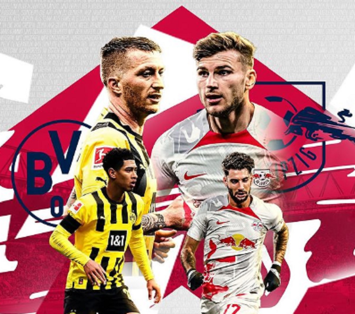 Link Live Streaming Bundesliga 2022/2023: Borussia Dortmund vs RB Leipzig
