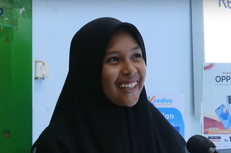 Sabrila, Pelajar SMA yang Sempat Marahi Pak Jokowi Kini Kembali Tersenyum, Ini Reaksi Netizen