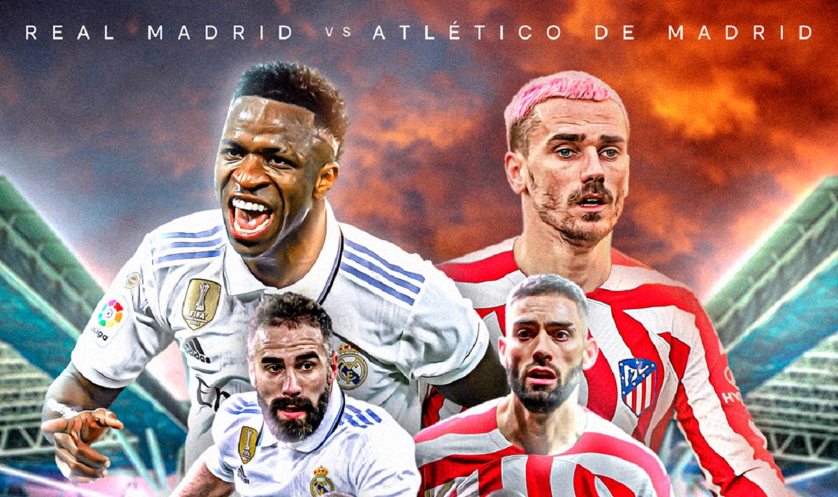 Link Live Streaming Liga Spanyol 2022/2023: Real Madrid vs Atletico Madrid