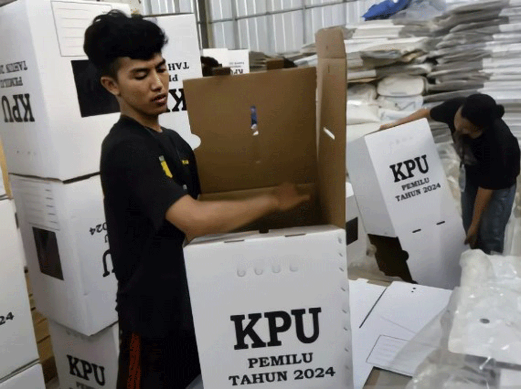 Pendistribusian Logistik Pemilu 2024, KPU Bandar Lampung: Kami Targetkan Dua Hari Selesai