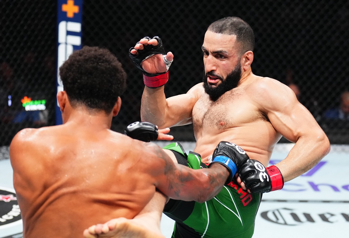 Hasil UFC 288: Berlangsung Alot! Belal Muhammad Cuma Menang Angka dari Gilbert Burns yang Mimisan