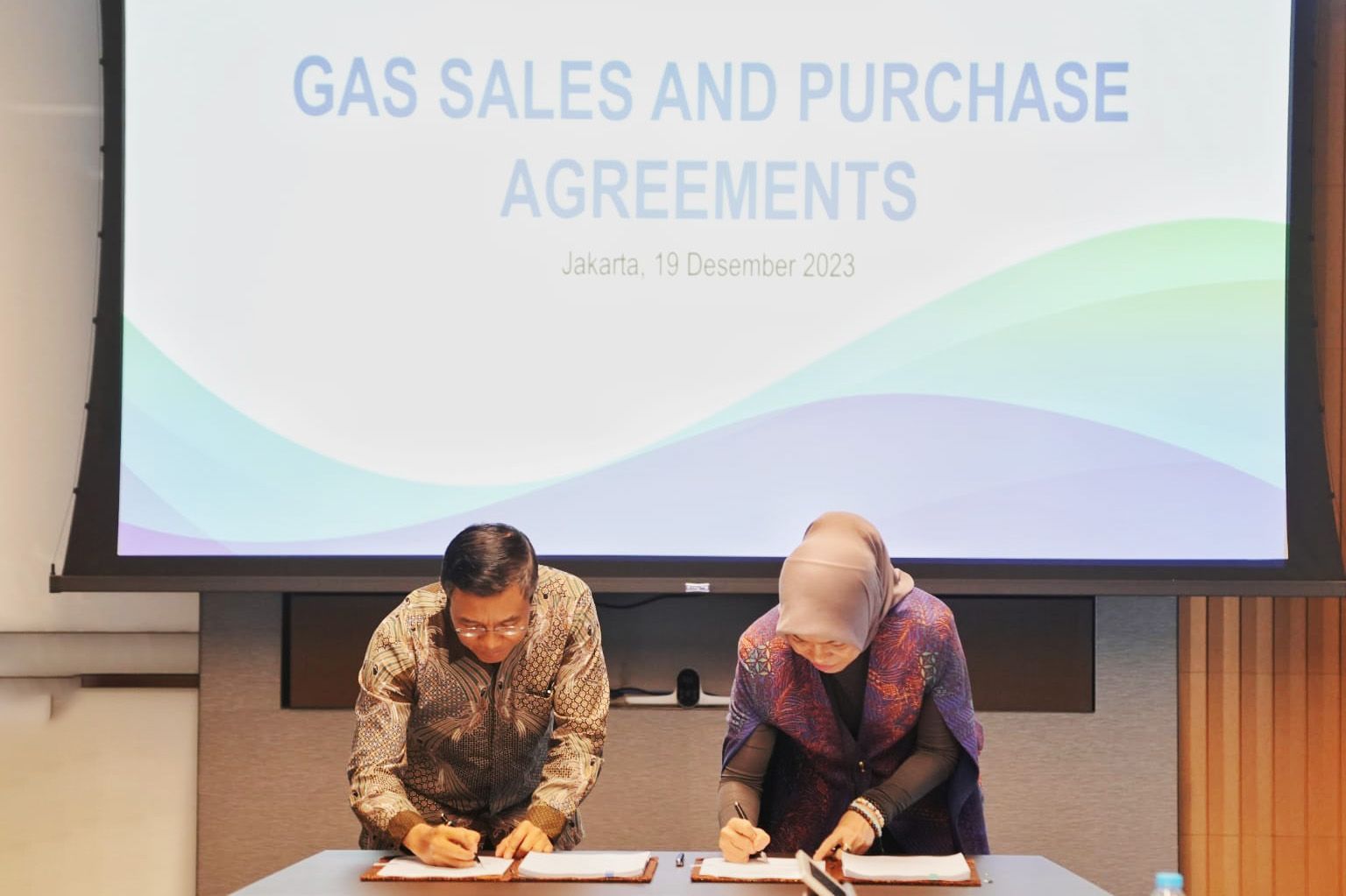 PGN Tandatangani 410 BBTUD Kontrak Gas Bumi dari Blok Corridor