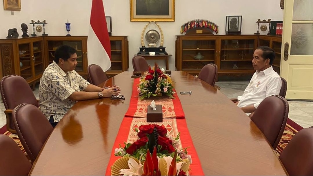 Keluar dari PDIP, Maruarar Sirait Pamer Foto Pertemuan dengan Jokowi