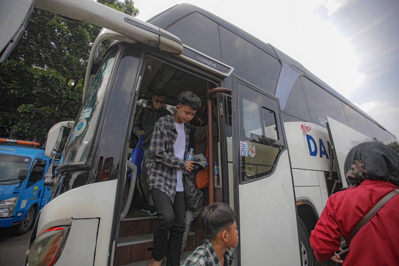Armada Bus di Kabupaten Tangerang Dilarang Pakai Klakson Telolet