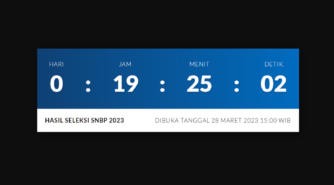 Hitung Mundur! Link Pengumuman SNBP 2023, Besok Diumumkan Pukul 15.00 WIB, 143.805 Siswa Lulus Seleksi