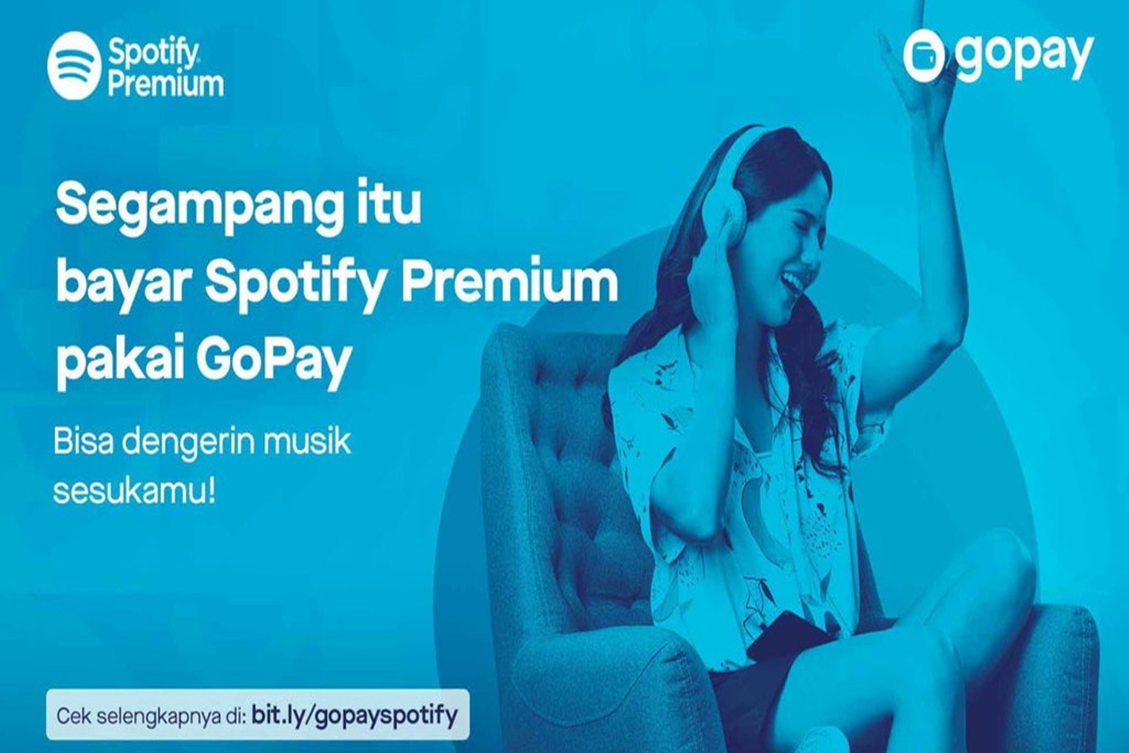Begini Cara Bayar Langganan Spotify Premium Pakai GoPay, Gampang Banget !