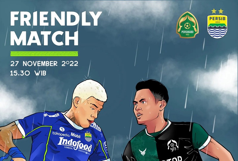 Link Live Streaming Friendly Match 2022: Persikabo 1973 vs Persib Bandung