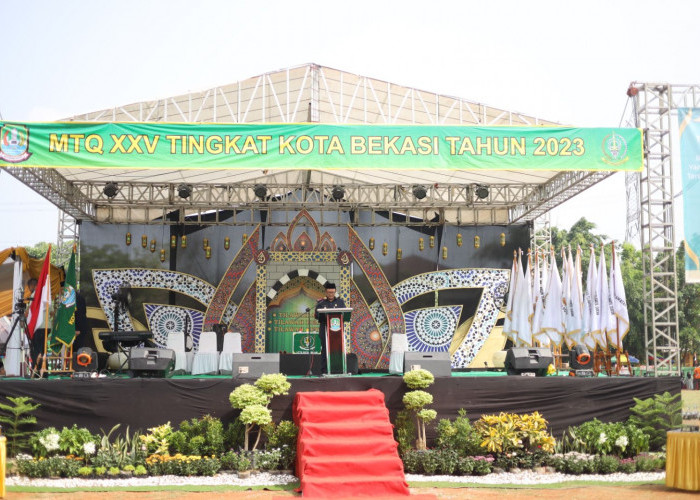 Pj. Wali Kota Bekasi Buka MTQ ke 25 Tingkat Kota Bekasi di Kecamatan Bekasi Utara