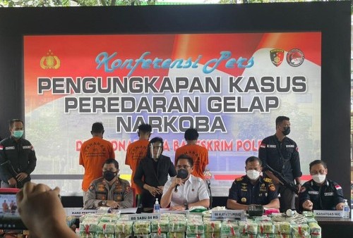 Bea Cukai dan Kepolisian Gagalkan Penyelundupan 84,16 Kg Sabu di Wilayah Perairan Aceh