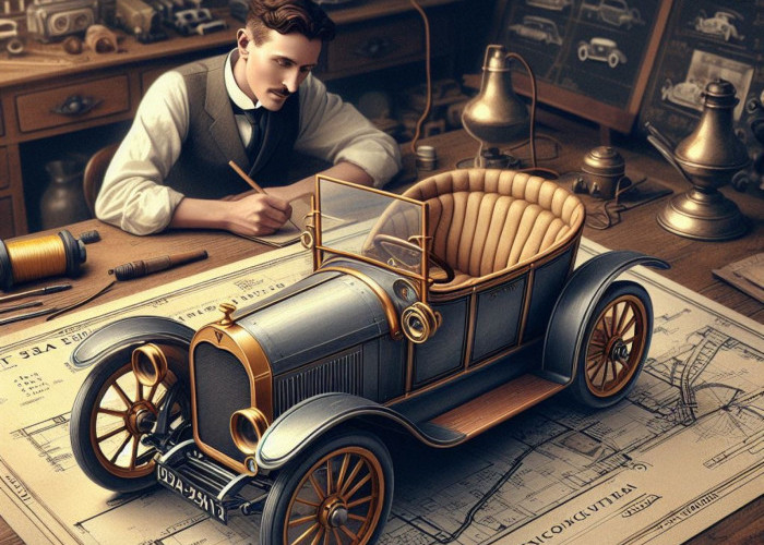 Taukah Kamu? Desain Mobil Listrik Tesla Dibuat Pertama Kali pada Tahun 1931