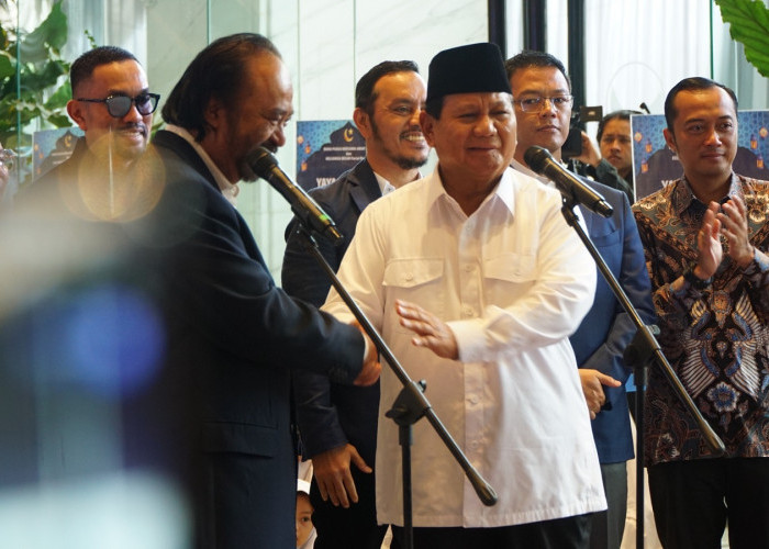 Temui Surya Paloh, Prabowo Ajak Nasdem Gabung Koalisi Pemerintahan