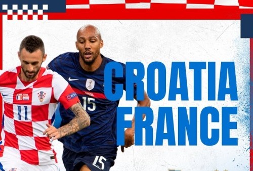 Link Live Streaming UEFA Nations League: Kroasia vs Prancis