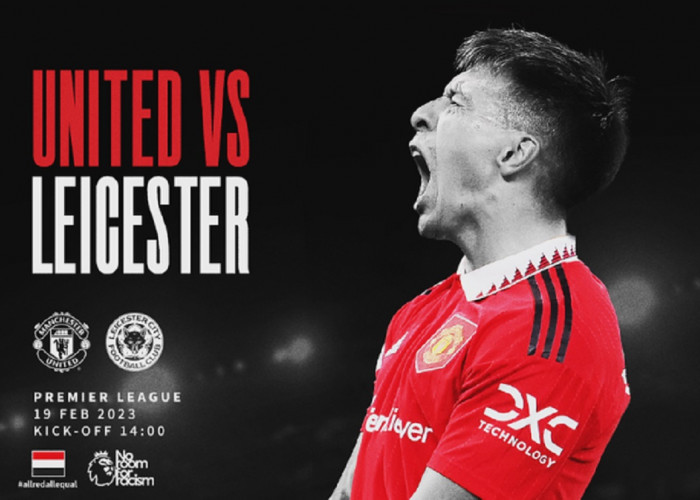 Link Live Streaming Liga Inggris 2022/2023: Manchester United vs Leicester City