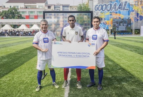 Dukung Sepak Bola Nasional, BRI Berikan Apresiasi Kepada Timnas U-16