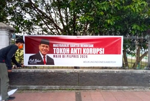 ICW Desak Dewas KPK Dalami Spanduk Dukung Firli Bahuri Jadi Capres, Khawatir Bakal...