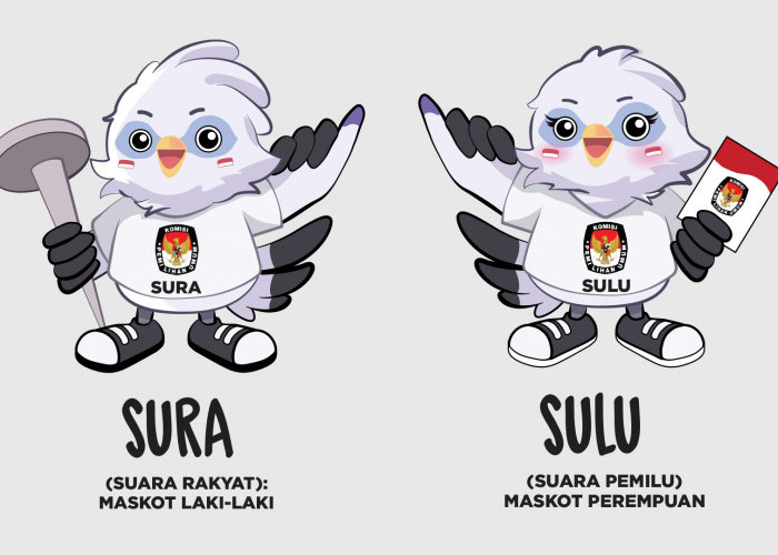 Download Sura Sulu PNG Maskot Pemilu 2024 Gratis Terbaru 