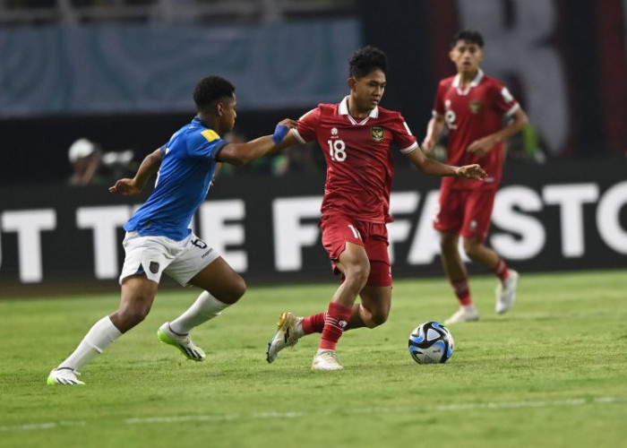Piala Dunia U-17: Unggul Lebih Dulu, Indonesia Diimbangi Ekuador 1-1