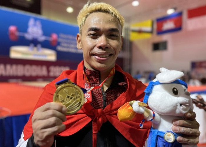 SEA Games 2023: Atlet Angkat Besi Eko Yuli Bawa Pulang Emas dan Pecahkan Rekor Pribadi