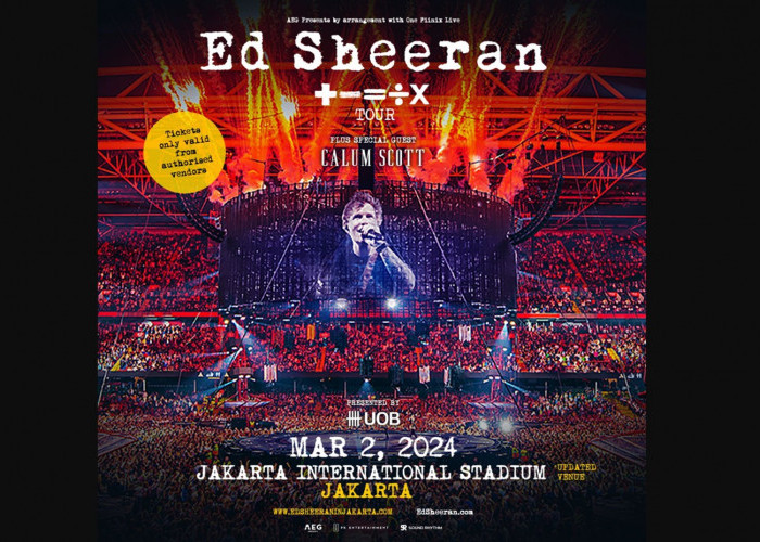 Konser di Indonesia, Ed Sheeran Pakai Music Performer Visa