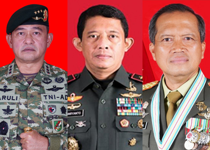 3 Jenderal Bintang 3 Ini Calon Kuat KSAD Pengganti Jenderal Agus Subiyanto