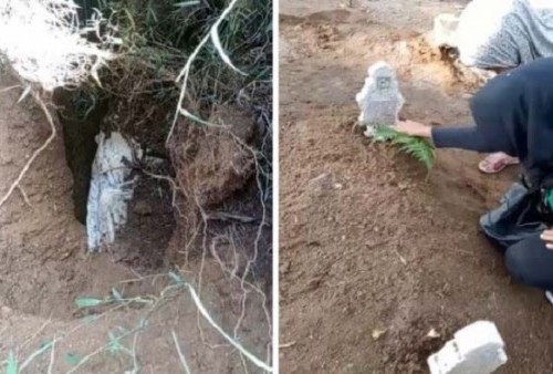 Makan Tiba-tiba Ambrol Sedalam 5 Meter, Warga Temukan Jasad Utuh Setelah Dikubur 20 Tahun