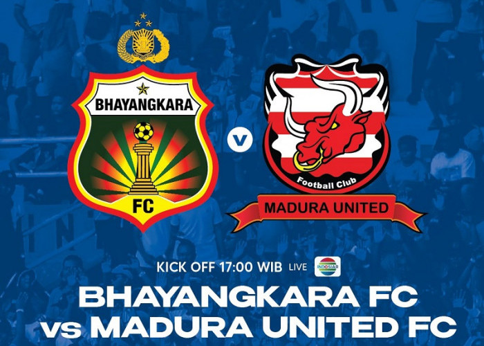 Link Live Streaming BRI Liga 1 2022/2023: Bhayangkara FC vs Madura United